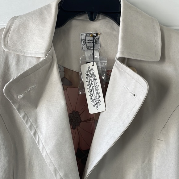 Urban Behavior Trench Coat, NEW - Picture 2 of 6